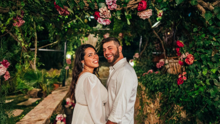 מעין דורי ובן אביבי, חתונה ממבט ראשון (צילום: לירון סער)