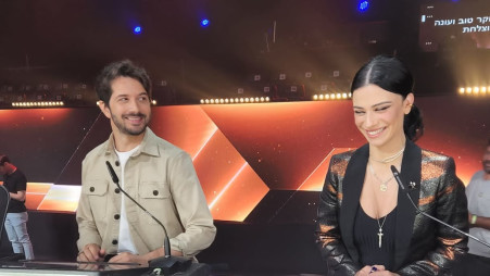 נינט טייב, רן דנקר (צילום: קשת 12)