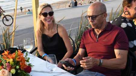 דידי הררי, מיכל פלג ירושלמי (צילום: אביב חופי)