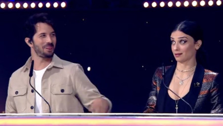 נינט טייב ורן דנקר ב"הכוכב הבא" (צילום: צילום מסך קשת 12)