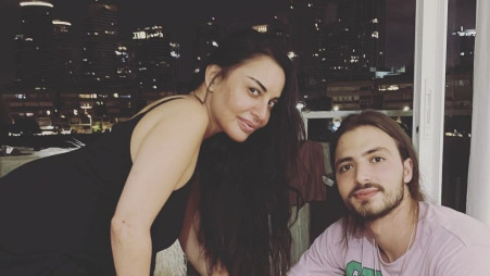 מאיה בוסקילה והבויפרנד (צילום: צילום מסך אינסטגרם)