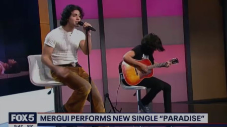 מרגי בתוכנית הבוקר של ניו יורק (צילום: צילום מסך)