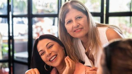 מורן אטיאס ואמה יעל (צילום: צילום מסך אינסטגרם)