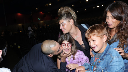 אסי ישראלוף, אפרת גרושתו (צילום: רפי דלויה)