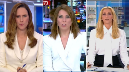 מיכל רבינוביץ', הילה קורח, יונית לוי (צילום: צילום מסך רשת 13,צילום מסך כאן 11,צילום מסך קשת 12)