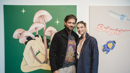 לירן כוהנר, גיא גיאור (צילום: אביתר ניסן)