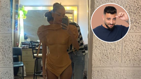 נתנאל רודניצקי, דיאן שוורץ (צילום: רן יחזקאל,צילום מסך אינסטגרם)