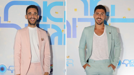 דניאל מלכה, קאזם חליליה (צילום: נוי עינב)