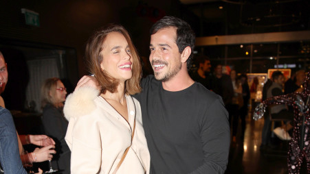 קים אקאפי, עודד שוסטר (צילום: אור גפן)