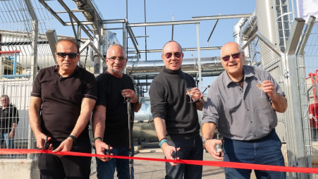 גברי איכנולד,  דני זלקינד, חן מלמד ומנשה שלום  (צילום: רונן טופלברג)