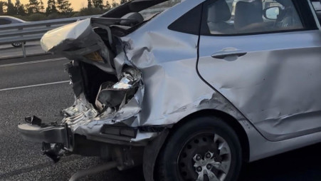 תאונת דרכים (צילום: צילום מסך אינסטגרם)