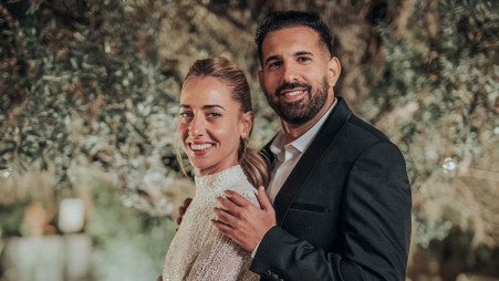 יוסי עזרא, חן דריקס (צילום: לירן לוינוביץ)