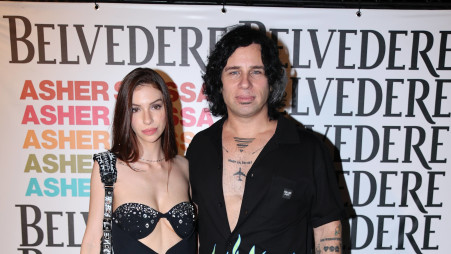 סקאזי ובת הזוג (צילום: אור גפן)