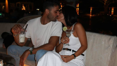 אליאב טעטי ובר כהן בחופשה בדובאי (צילום: צילום מסך אינסטגרם)