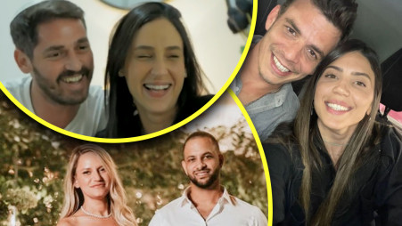 יואנה ותומר, רונן ורותם, רון וטל (צילום: צילום מסך אינסטגרם,צילום מסך קשת 12,שחר ויניצקי)