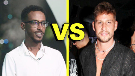 אברהם אקלום, אורי נגר (צילום: אור גפן, מיכאל טומרקין)