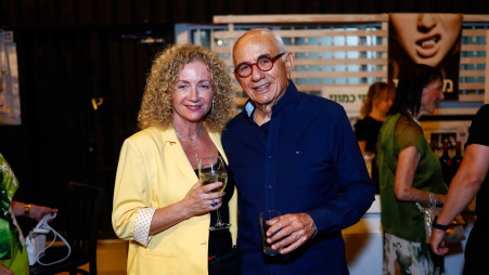 ישראל מקוב ולנה קריינדלין (צילום: דרור סיתהכל)