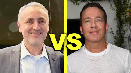 מני אסייג, גיא פינס (צילום: אור גפן,אביב חופי)