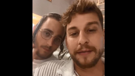 אורי נגר, יענקי גולדהבר (צילום: צילום מסך אינסטגרם)