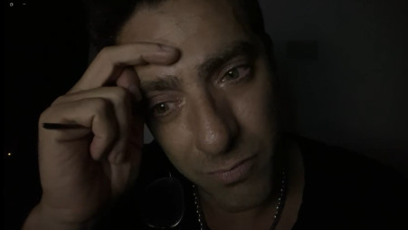 משה אשכנזי נשבר מול המצלמה (צילום: צילום מסך אינסטגרם)