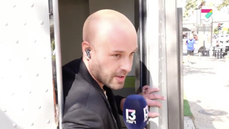 פז רובינזון (צילום: מתוך רשת 13)