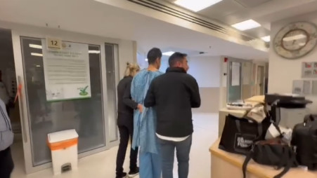 עידן עמדי בתיעוד מהשיקום  (צילום: צילום מסך אינסטגרם)