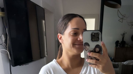 מעיין אדם אחרי הניתוח (צילום: צילום מסך מתוך האינסטגרם)