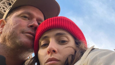 אביה מלכה ועופרי גופר ז"ל (צילום: צילום מסך אינסטגרם)