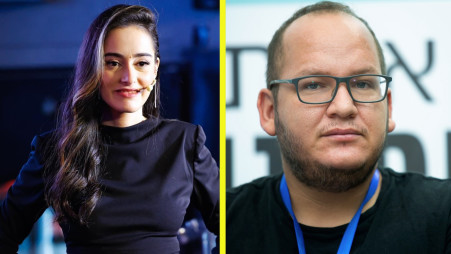 חיים לוינסון , ליבנת אורינובסקי (צילום: משה שי פלאש 90,אלון וקנין)