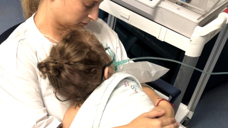 רוני שינקמן ובנה (צילום: אינסטגרם)