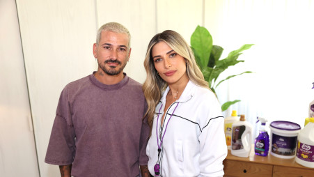 מירן ומאור בוזגלו בצילומי קמפיין טאצ' (צילום: אור גפן)