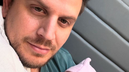 עומר ירדני ובתו רובי (צילום: צילום מסך אינסטגרם)