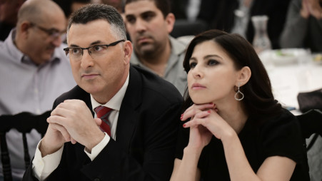 גאולה אבן סער, גדעון סער (צילום: תומר נויברג, פלאש 90)