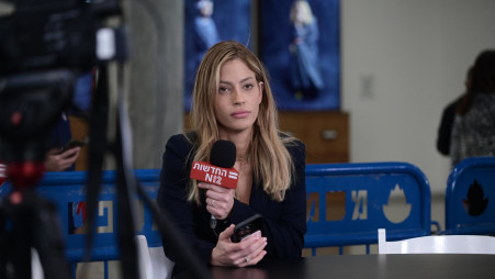 יולן כהן בבית המשפט (צילום: אבשלום ששוני)