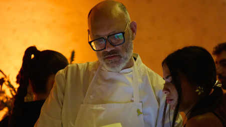 שף מושיק רוט במסעדת "קומראן" (צילום: Cover Agency)