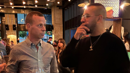 איתי לוי ועמית סגל (צילום: פרטי)