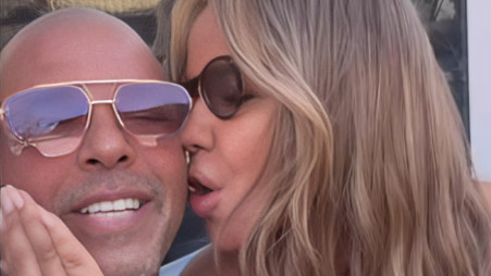 אירית רחמים ואייל גולן צמודים בבריכה (צילום: מתוך אינסטגרם)