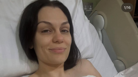 ג'סי ג'יי לאחר הניתוח שעברה (צילום: מתוך אינסטגרם)