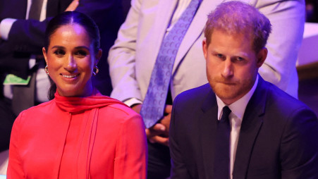 הנסיך הארי ומייגן מרקל (צילום: רויטרס)