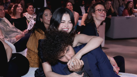 סלינה גומז ובני בלנקו (צילום:  Amy Sussman/Getty Images)