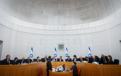 בג"ץ (צילום: יונתן זינדל, פלאש 90)