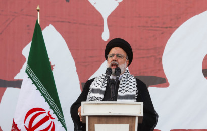 נשיא איראן ראיסי (צילום: Majid Asgaripour/WANA (West Asia News Agency) via REUTERS)