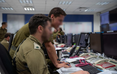 אימון הכנה למלחמה בצפון (צילום: דובר צה"ל)