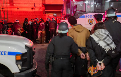 המעצרים באוניברסיטת קולומביה (צילום: רויטרס)