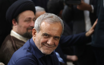 מסעוד פזשכיאן (צילום: Majid Asgaripour/WANA (West Asia News Agency) via REUTERS)