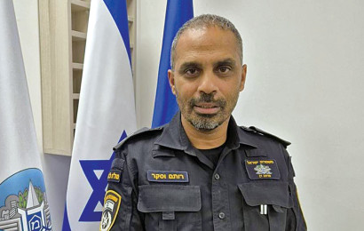 וסקר. אכיפה והסברה  (צילום: דוברות המשטרה)