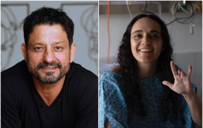 אמילי דמארי, אורן סמדג'ה (צילום: שלומי יוסף,Pomi Ofir Tal)