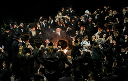 ההילולה במירון (צילום: דודו כהן, פלאש 90)
