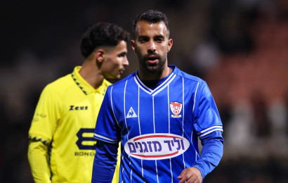 אלעד שחף שחקן בני סכנין (צילום: מאור אלקסלסי)