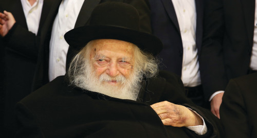 הרב קנייבסקי (צילום: יעקב כהן, פלאש 90)